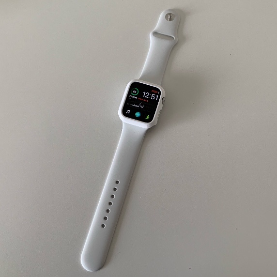 Apple Watch アルミニウムケース ホワイトバンド Apple Watch アップルウォッチ バンド カバー セット 防水 ケース